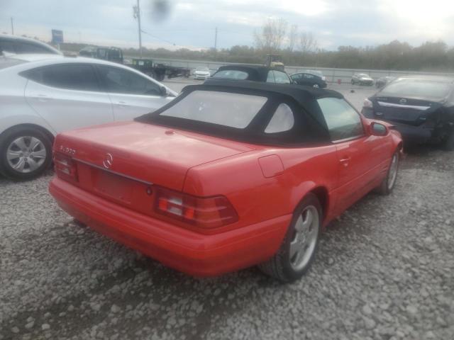 WDBFA68F1YF188134 - 2000 MERCEDES-BENZ SL 500 RED photo 4