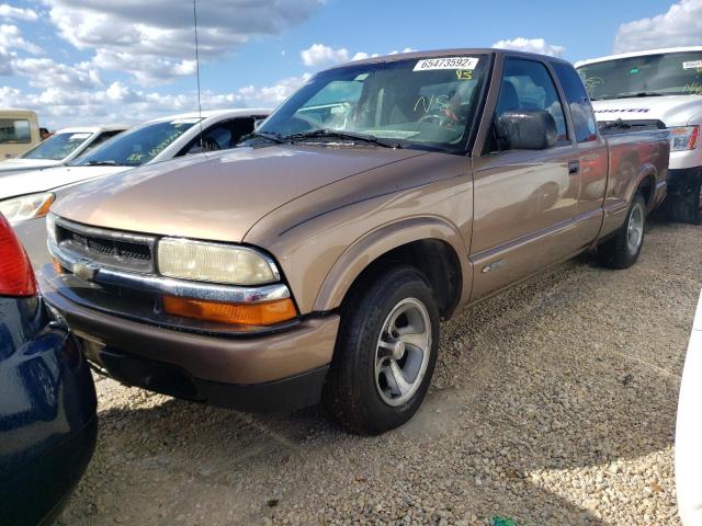 1GCCS19H038154249 - 2003 CHEVROLET S TRUCK S1 BROWN photo 2