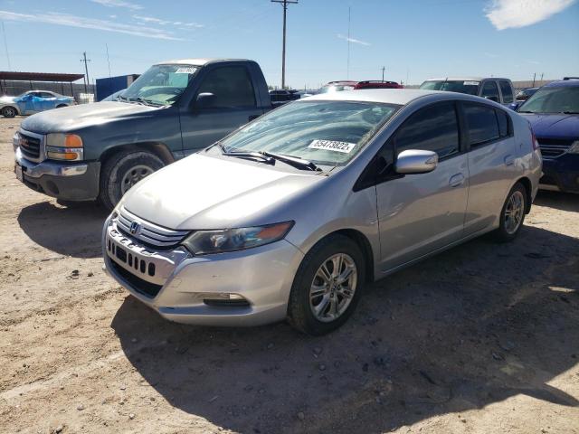JHMZE2H7XBS000941 - 2011 HONDA INSIGHT EX SILVER photo 2
