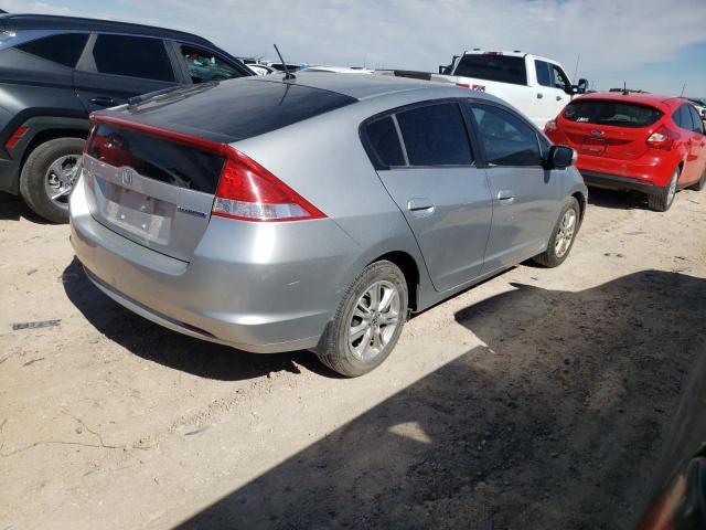 JHMZE2H7XBS000941 - 2011 HONDA INSIGHT EX SILVER photo 4