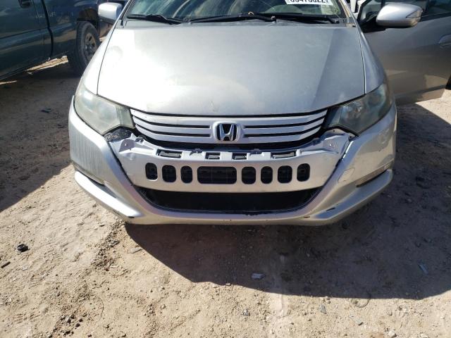 JHMZE2H7XBS000941 - 2011 HONDA INSIGHT EX SILVER photo 9