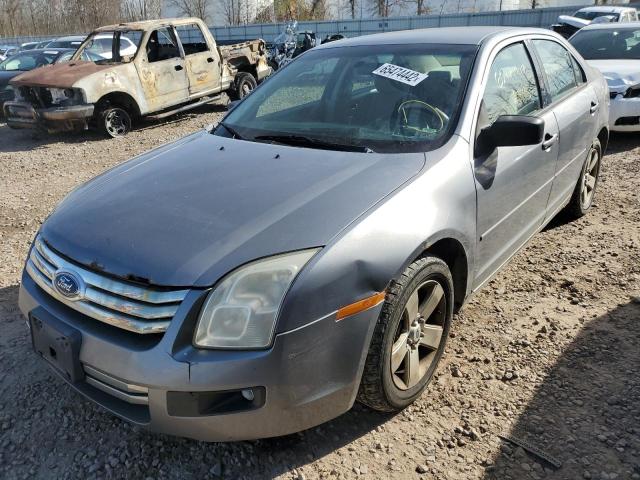 3FAFP07Z76R223807 - 2006 FORD FUSION GRAY photo 2