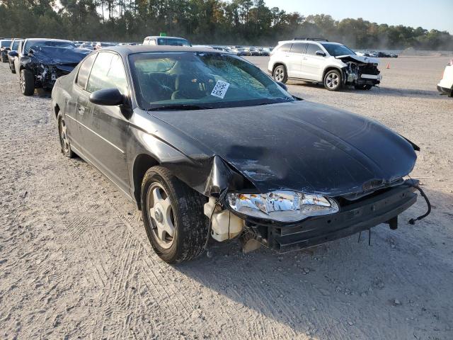 2G1WW12E749141367 - 2004 CHEVROLET MONTE CARL BLACK photo 1