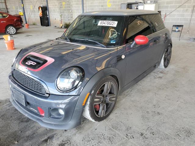 WMWSU9C59DT385097 - 2013 MINI COOPER JOH GRAY photo 2