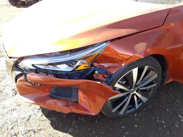 1N4BL4CV3MN387169 - 2021 NISSAN ALTIMA SR ORANGE photo 9