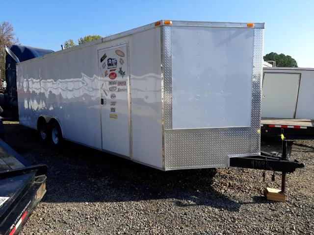 54GVC24T0M7047098 - 2021 CARGO TRAILER WHITE photo 1