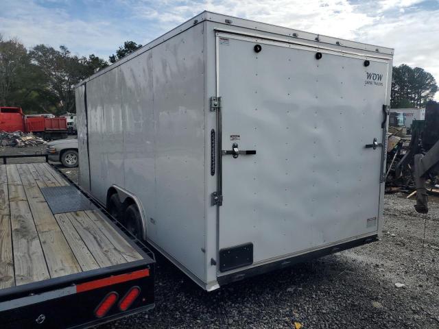 4M9BE2022MS142346 - 2021 CARGO TRAILER WHITE photo 3