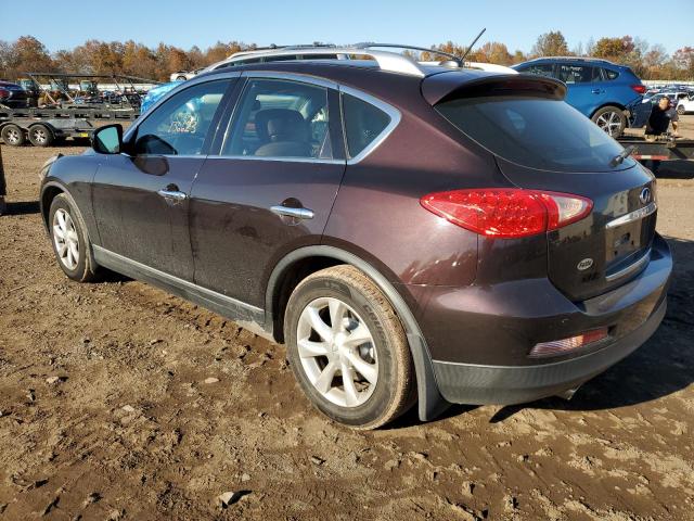 JNKAJ09F99M952055 - 2009 INFINITI EX35 BASE MAROON photo 3