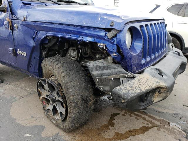 1C4GJXAG6KW570164 - 2019 JEEP WRANGLER S ლურჯი ფოტო 9