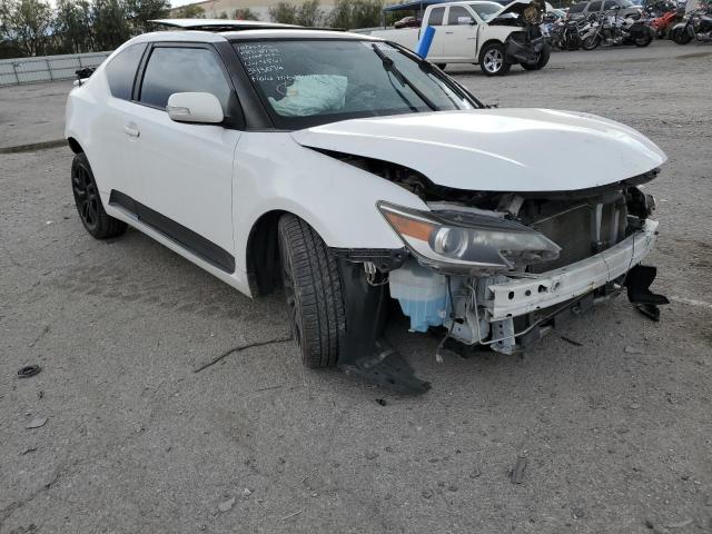 JTKJF5C79E3072435 - 2014 TOYOTA SCION TC WHITE photo 1