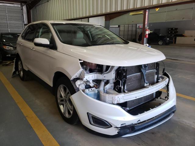 2FMPK4K89HBB77820 - 2017 FORD EDGE WHITE photo 1