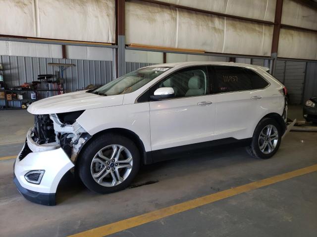 2FMPK4K89HBB77820 - 2017 FORD EDGE WHITE photo 9