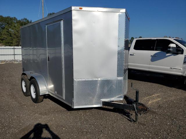 7FWBE1220N1018088 - 2022 CARGO TRAILER SILVER photo 1