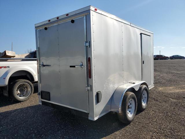 7FWBE1220N1018088 - 2022 CARGO TRAILER SILVER photo 4