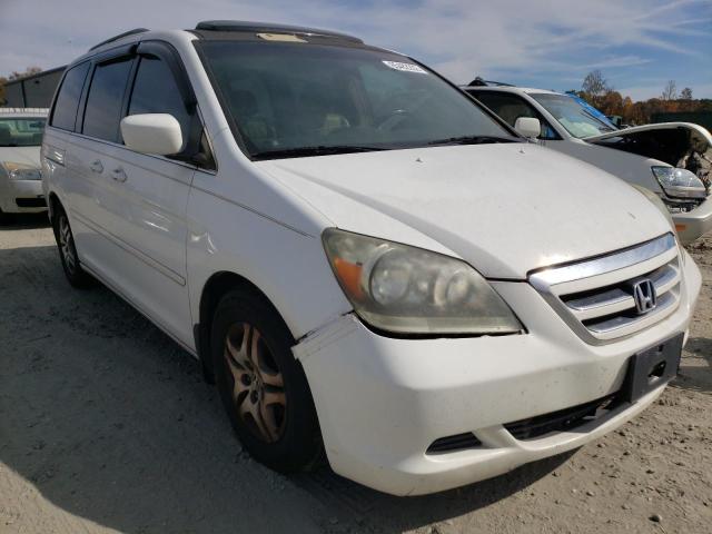 5FNRL38726B438269 - 2006 HONDA ODYSSEY EX WHITE photo 1