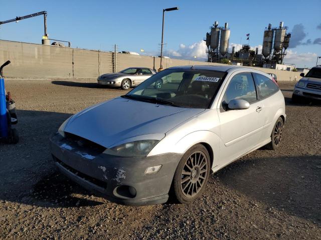 3FAHP39532R233409 - 2002 FORD FOCUS SVT SILVER photo 2