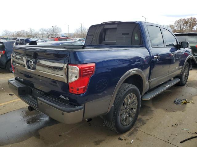 1N6AA1E55JN507599 - 2018 NISSAN TITAN SV BLUE photo 4