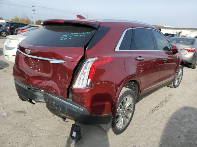 1GYKNCRS3JZ112721 - 2018 CADILLAC XT5 LUXURY RED photo 4