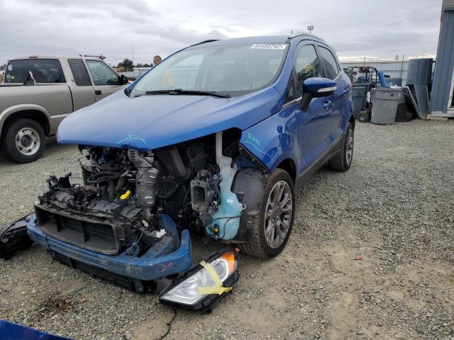 MAJ3S2KE9LC321412 - 2020 FORD ECOSPORT T BLUE photo 2