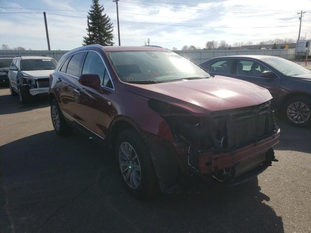 1GYKNDRS0JZ114254 - 2018 CADILLAC XT5 LUXURY BURGUNDY photo 1