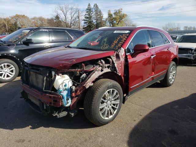 1GYKNDRS0JZ114254 - 2018 CADILLAC XT5 LUXURY BURGUNDY photo 2