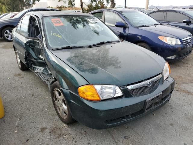 JM1BJ2217Y0292118 - 2000 MAZDA PROTEGE ES GREEN photo 1