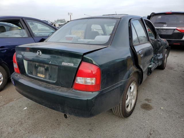 JM1BJ2217Y0292118 - 2000 MAZDA PROTEGE ES GREEN photo 4