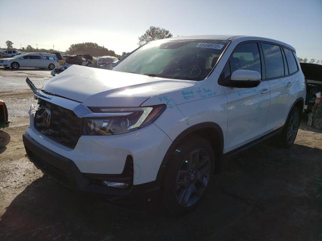 5FNYF7H51NB002441 - 2022 HONDA PASSPORT E 白色 照片 2