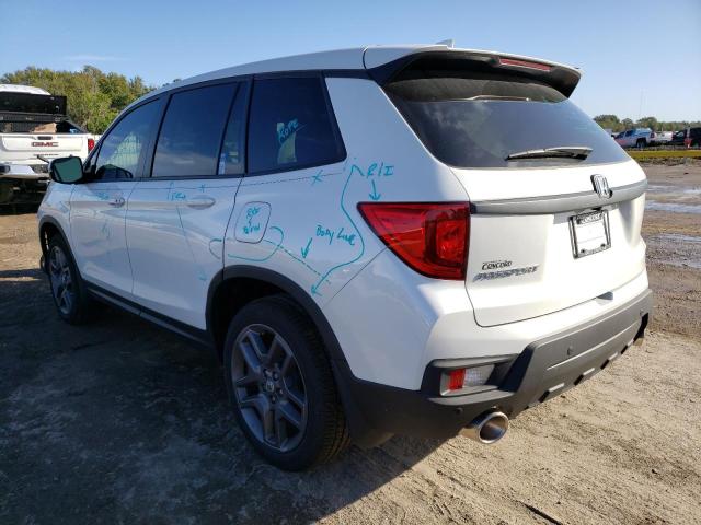 5FNYF7H51NB002441 - 2022 HONDA PASSPORT E 白色 照片 3