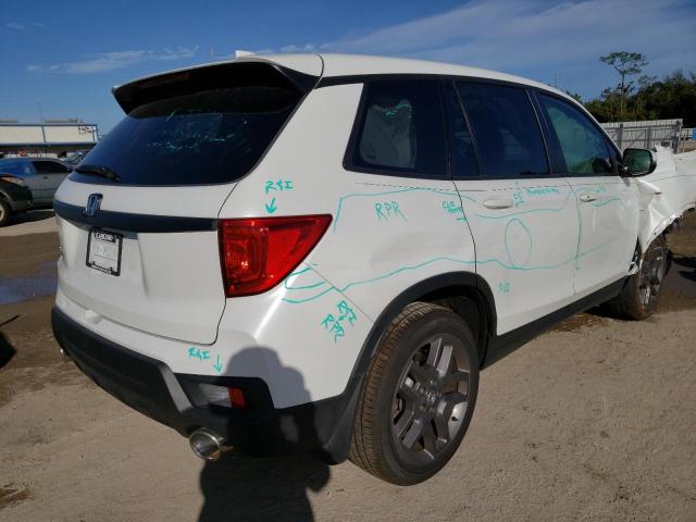 5FNYF7H51NB002441 - 2022 HONDA PASSPORT E 白色 照片 4