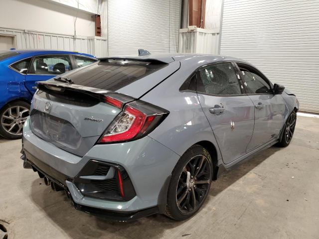 SHHFK7H44MU202852 - 2021 HONDA CIVIC SPOR 灰色 照片 4