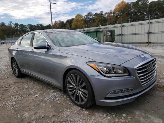 KMHGN4JFXFU074601 - 2015 HYUNDAI GENESIS 5. GRAY photo 1