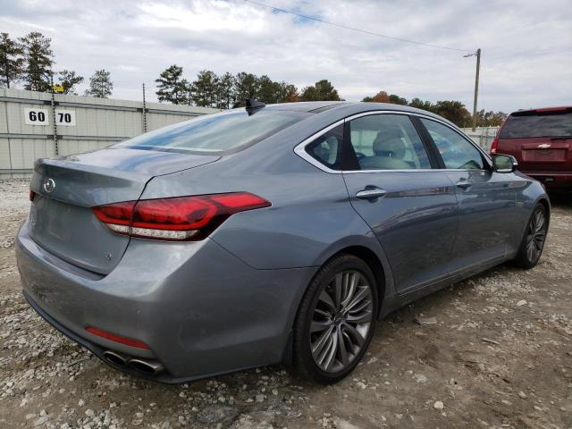 KMHGN4JFXFU074601 - 2015 HYUNDAI GENESIS 5. GRAY photo 4