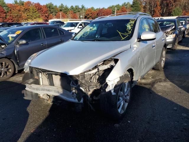 JN1AJ0HRXBM852195 - 2011 INFINITI EX35 BASE Արծաթագույն լուսանկար 2