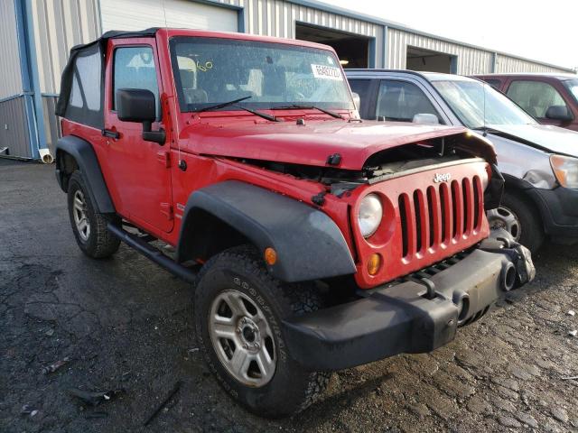 1J4AA2D16AL****** - 2010 JEEP WRANGLER S RED photo 1