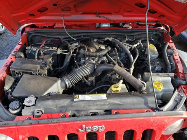 1J4AA2D16AL****** - 2010 JEEP WRANGLER S RED photo 7