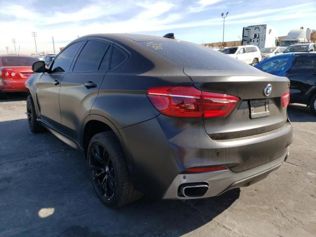 5UXKU0C59J0G81105 - 2018 BMW X6 SDRIVE3 BLACK photo 3