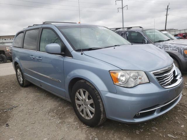 2C4RC1BG6DR816723 - 2013 CHRYSLER TOWN & COU BLUE photo 1