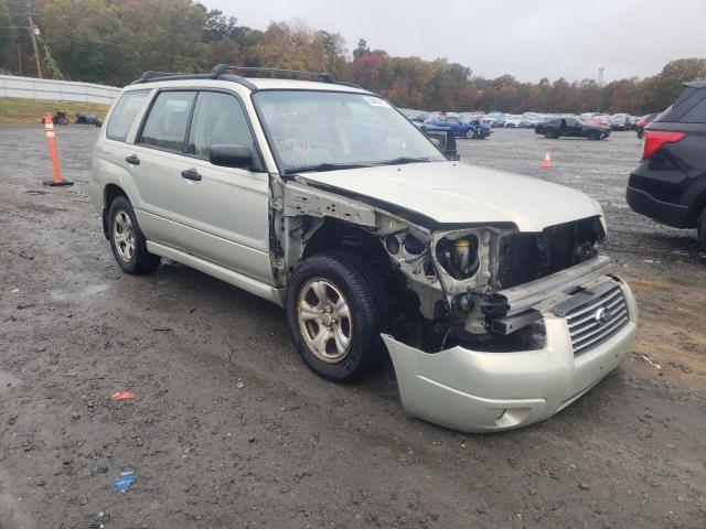 JF1SG63666G728614 - 2006 SUBARU FORESTER 2 BEIGE photo 1