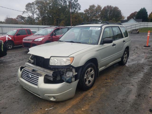 JF1SG63666G728614 - 2006 SUBARU FORESTER 2 BEIGE photo 2