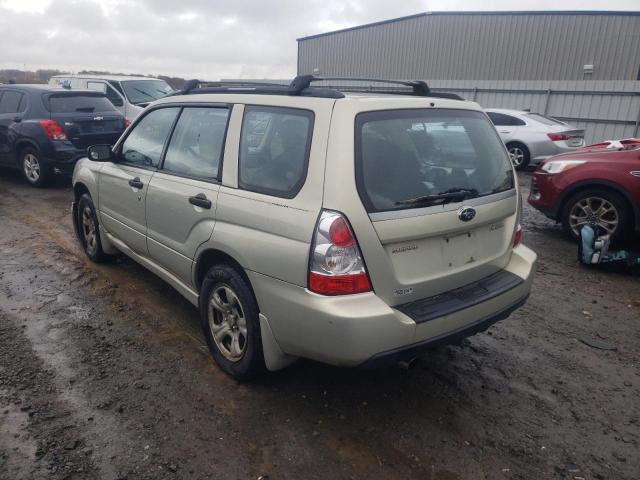 JF1SG63666G728614 - 2006 SUBARU FORESTER 2 BEIGE photo 3