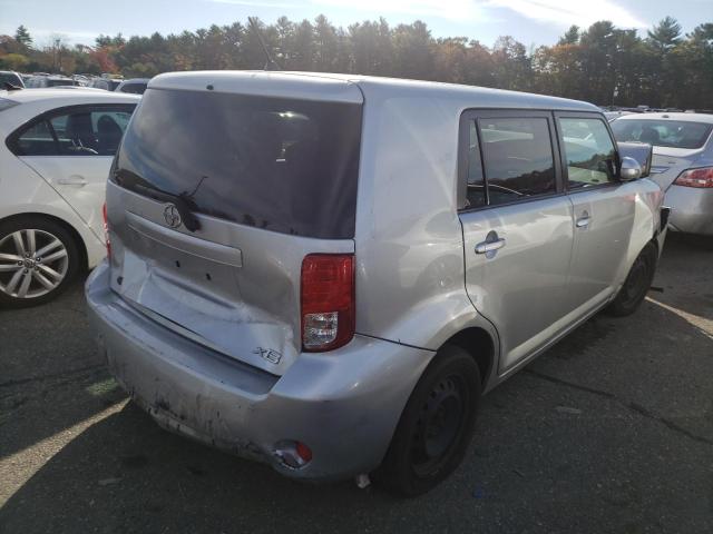 JTLZE4FE0FJ070236 - 2015 TOYOTA SCION XB ვერცხლისფერი ფოტო 4