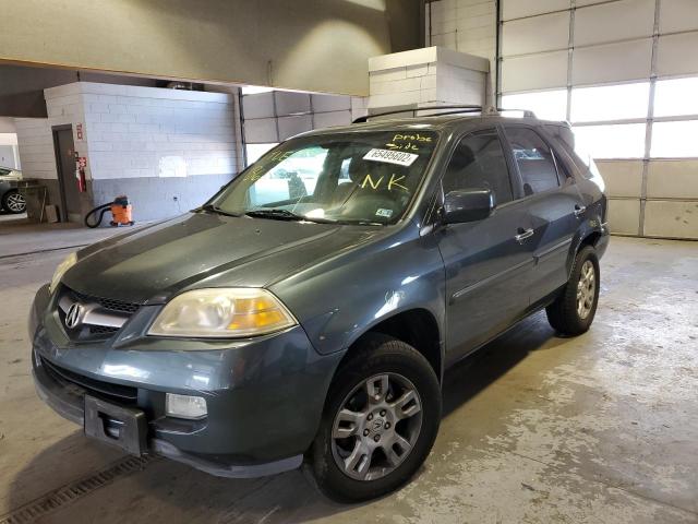 2HNYD18876H528804 - 2006 ACURA MDX TOURIN GRAY photo 2