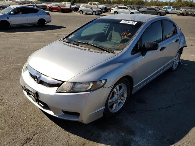 19XFA1F36AE015223 - 2010 HONDA CIVIC VP SILVER photo 2