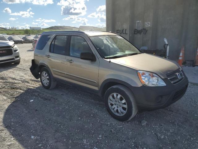 JHLRD78926C024415 - 2006 HONDA CR-V GOLD photo 1