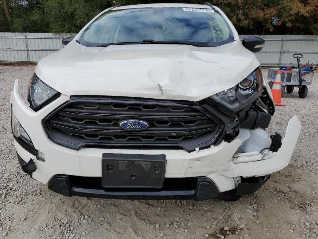 MAJ6S3JL5KC293691 - 2019 FORD ECOSPORT S WHITE photo 9