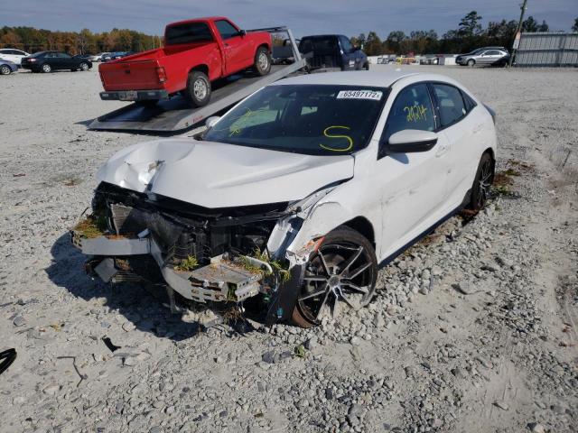 SHHFK7H4XMU****** - 2021 HONDA CIVIC SPOR أبيض صورة 2