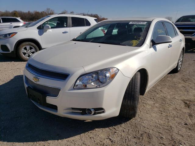 1G1ZE5E70BF373012 - 2011 CHEVROLET MALIBU LTZ თეთრი ფოტო 2