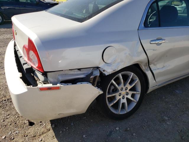 1G1ZE5E70BF373012 - 2011 CHEVROLET MALIBU LTZ თეთრი ფოტო 9
