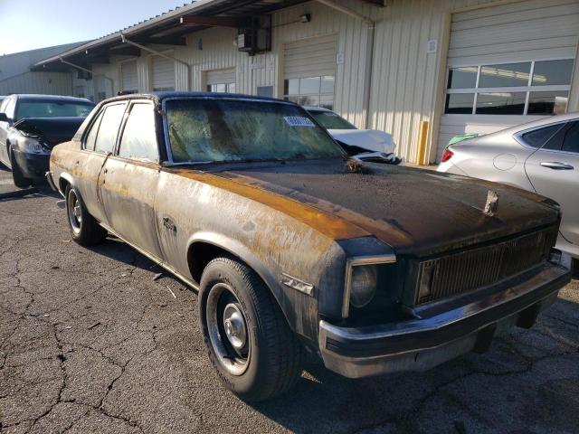 1Y69U7T200322 - 1977 CHEVROLET NOVA BLACK photo 1